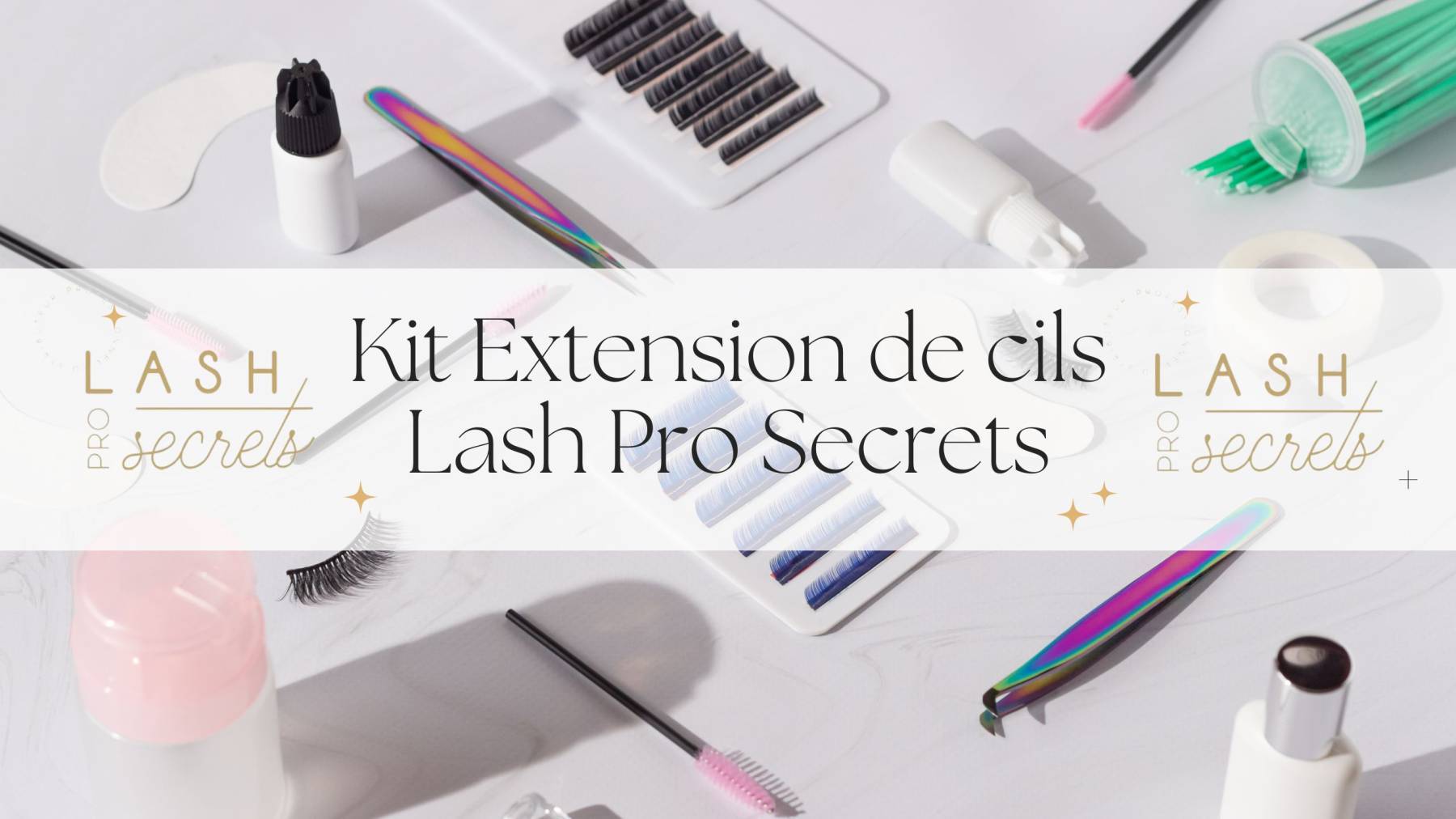 Kit Extension de cils en Option