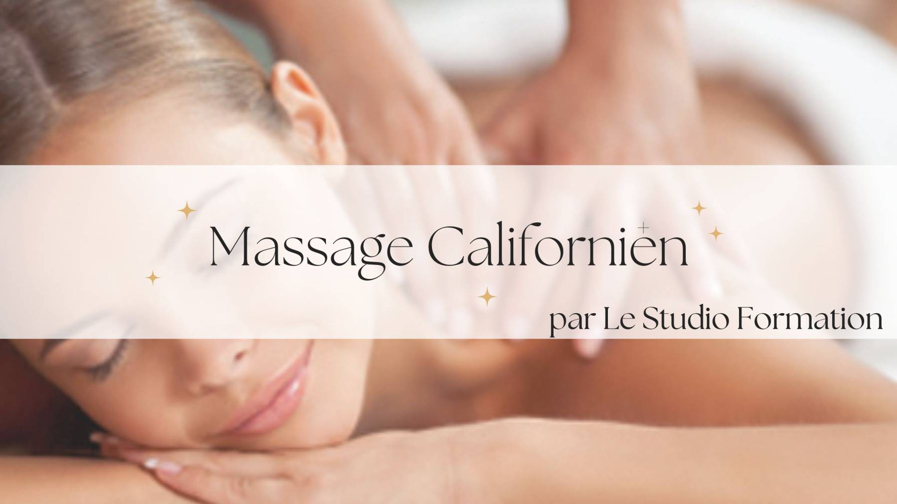 Formation Massage Californien Bordeaux - 1 jour