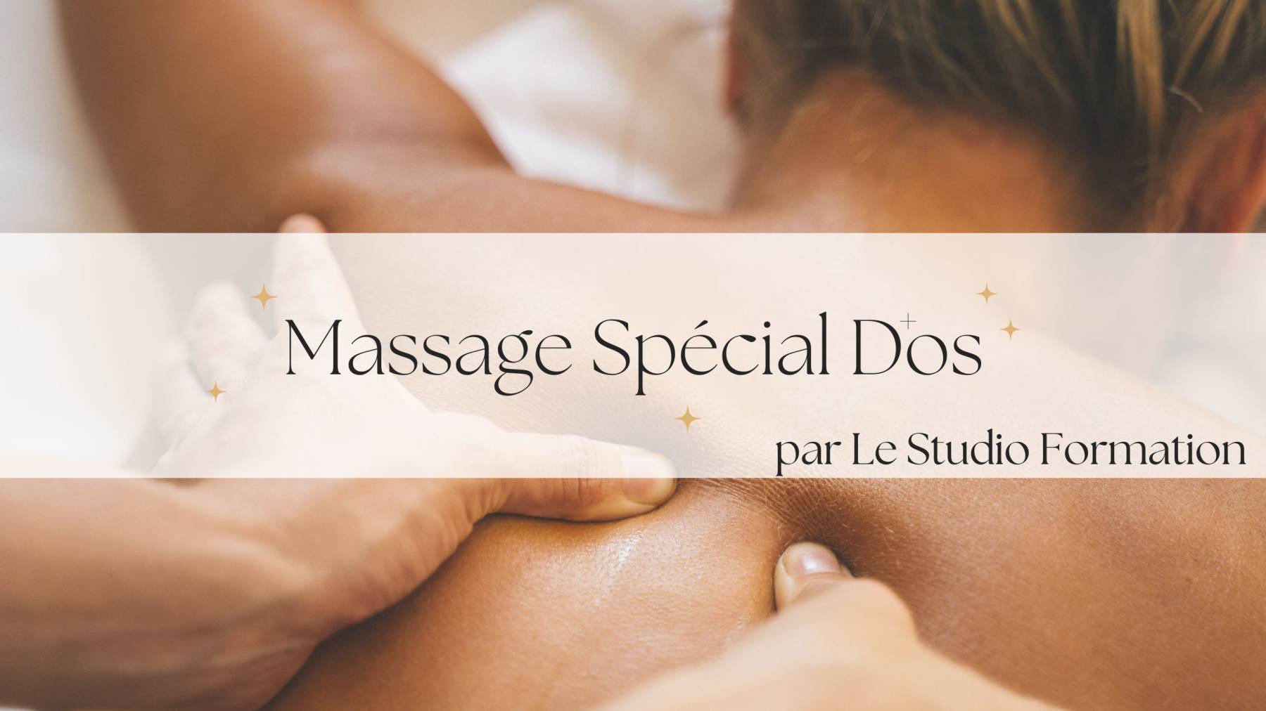 Formation Massage Dos Bordeaux - 1 jour